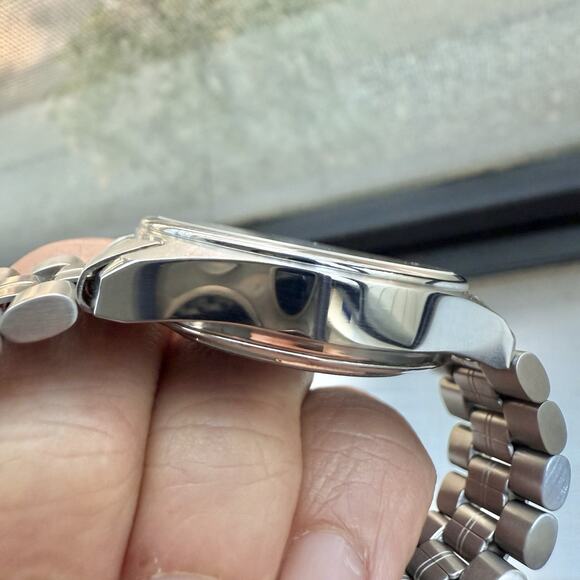 MINT Vintage Longines L7.634.4 COMPLETE SET Admiral 5 Star Automatic Watch 34mm - Picture 9 of 16